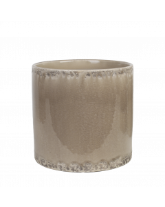 Kruka sand 18x18H cm