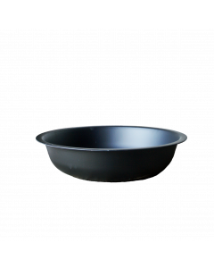 Zinkbalja 65*65*16H Svart matt